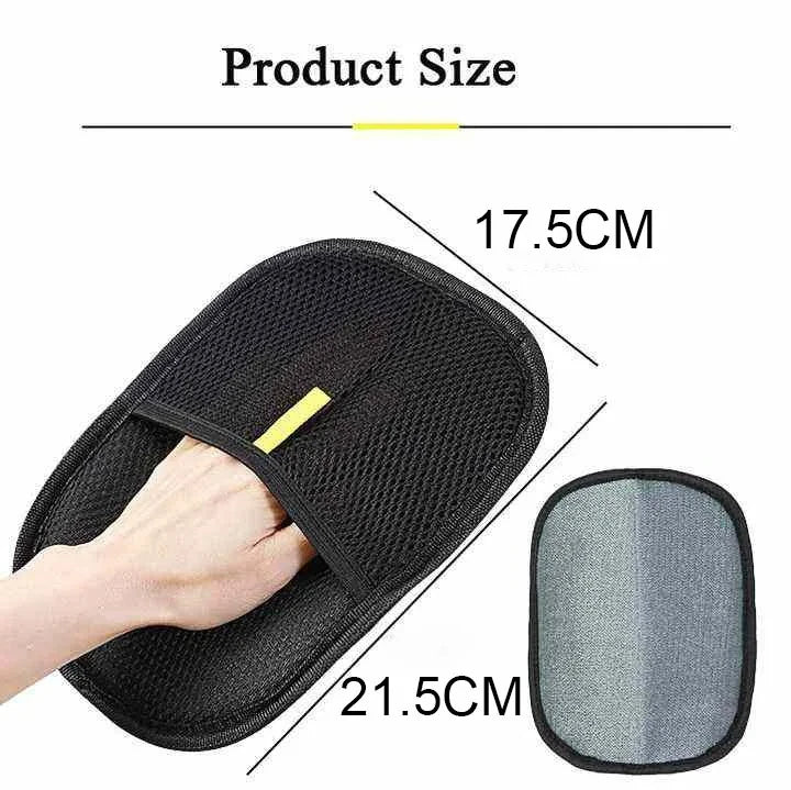Silicone Grooming Glove for Dogs and Cats – Deshedding Massage Brush