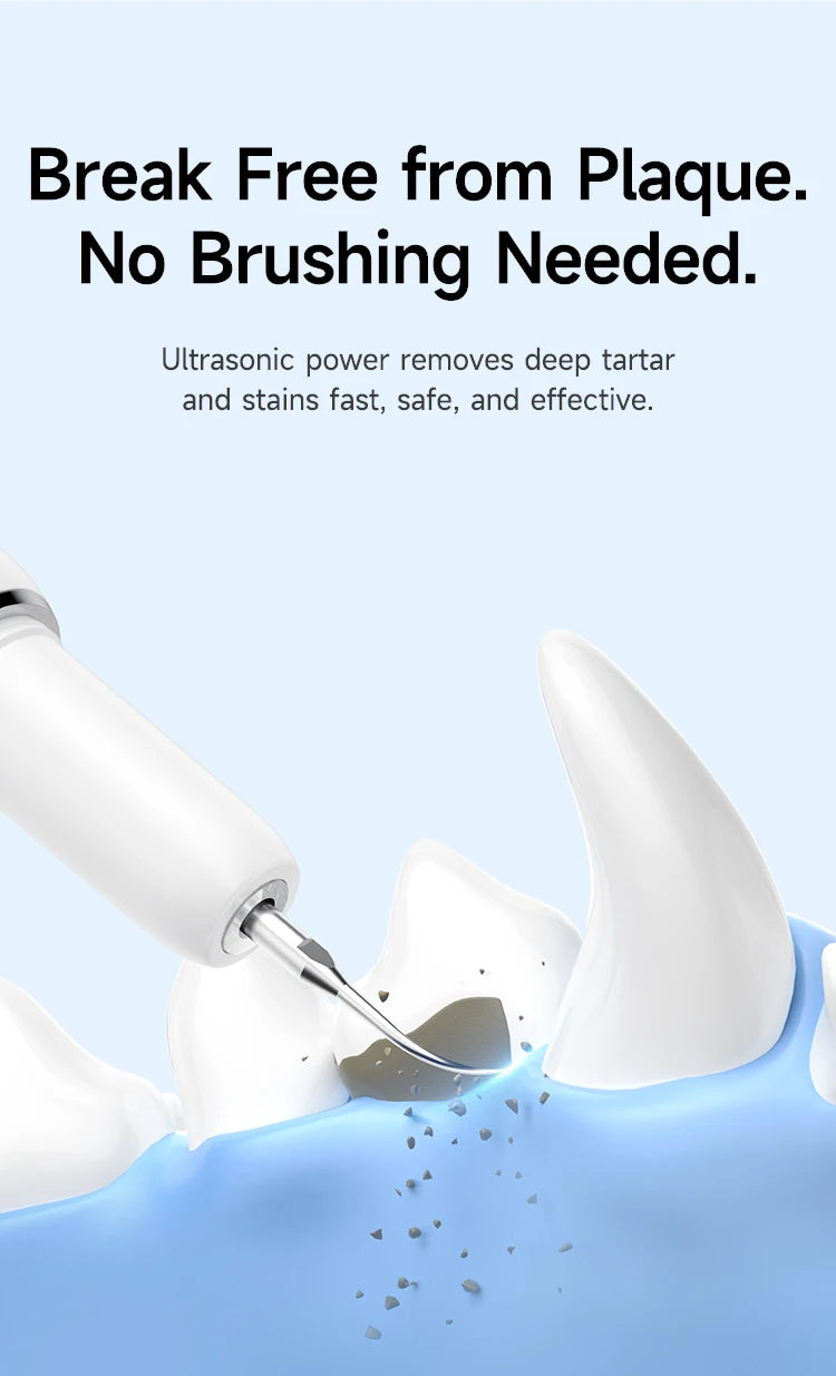 Ultrasonic Dental Scaler for Dogs and Cats – 5 Cleaning Modes, Pet Teeth Cleaning Kit
