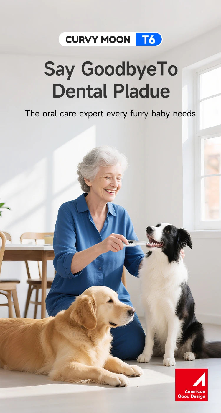 Ultrasonic Dental Scaler for Dogs and Cats – 5 Cleaning Modes, Pet Teeth Cleaning Kit