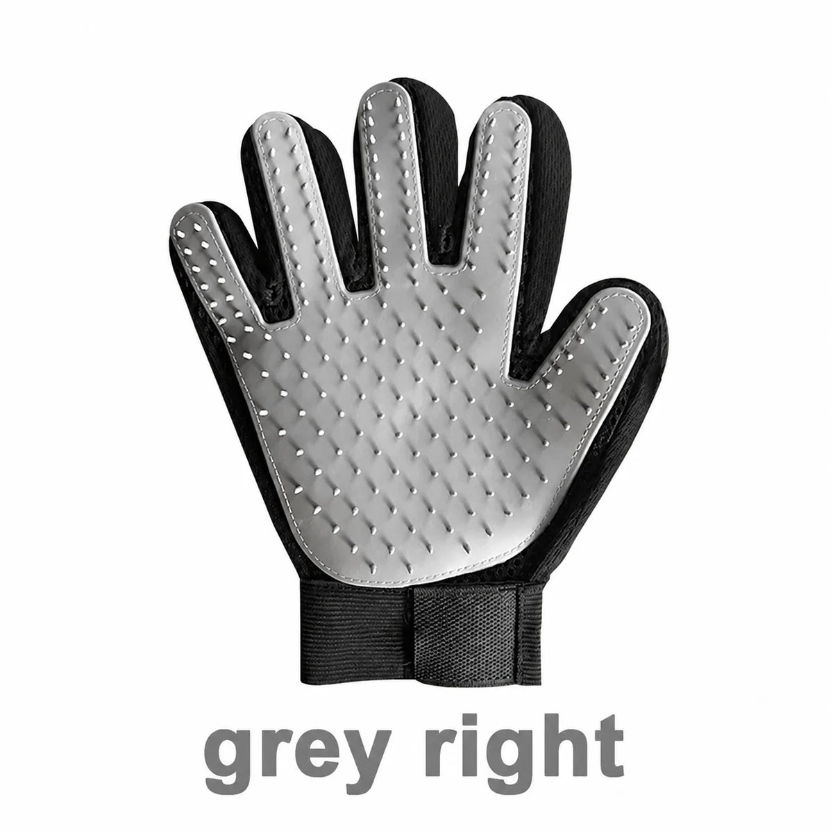Silicone Grooming Glove for Dogs and Cats – Deshedding Massage Brush
