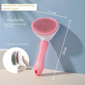 Stainless Steel Pet Hair Remover Brush for Dogs and Cats – Professional Deshedding Grooming Tool